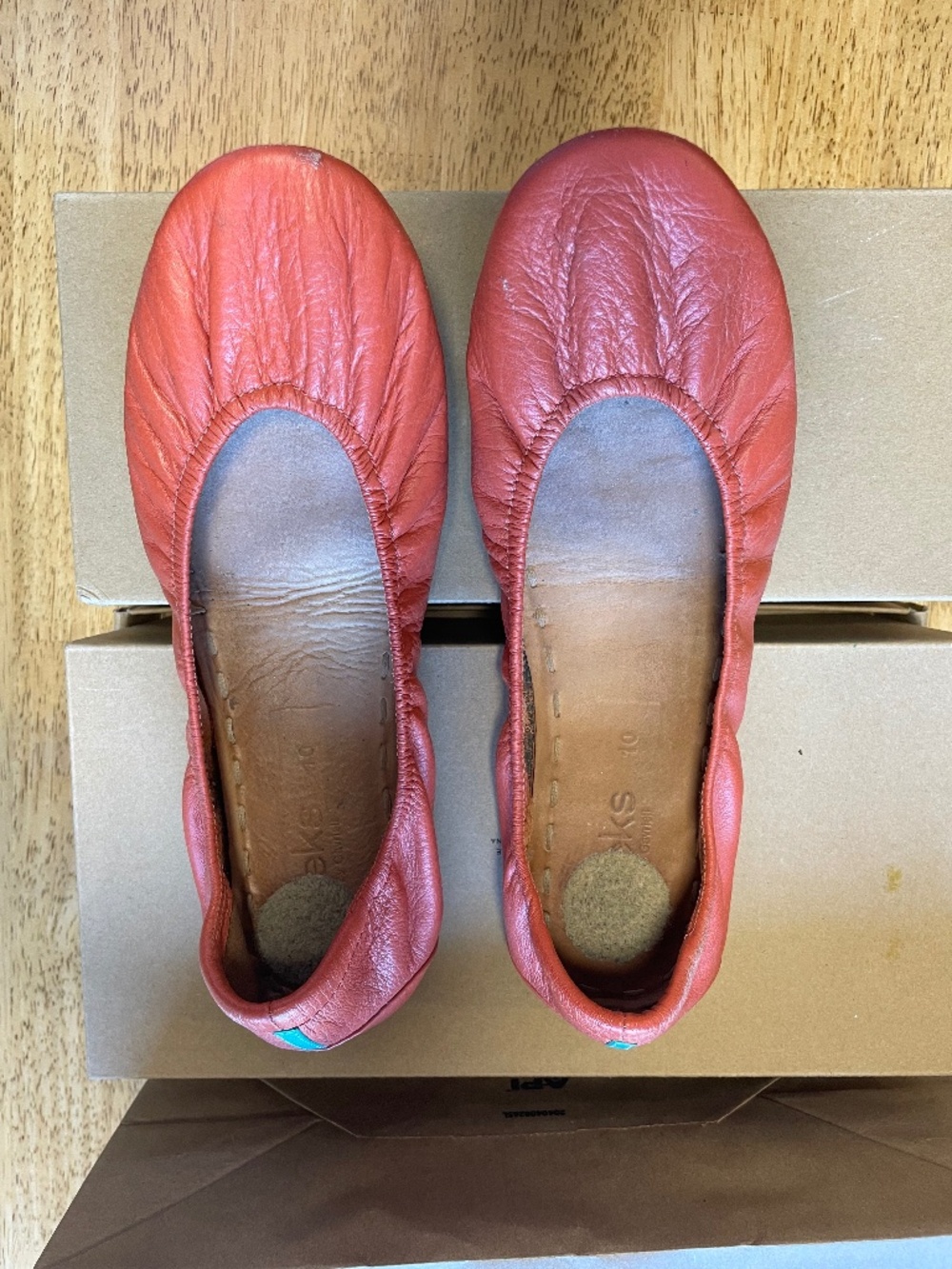 Tieks Orange